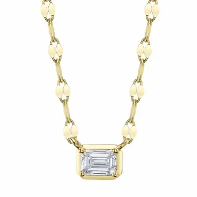 Collier or 14kt et diamant - SC55027122 - 