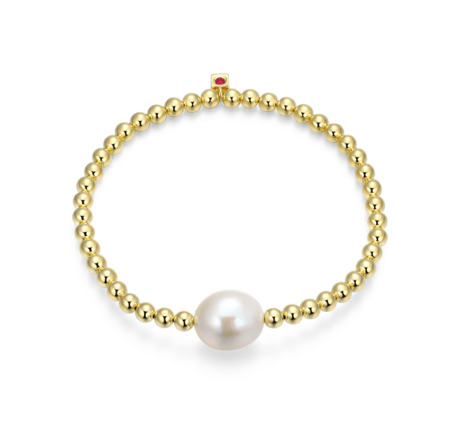 Bracelet Elle or et perle - 31laqe45wq - Elle Jewelry