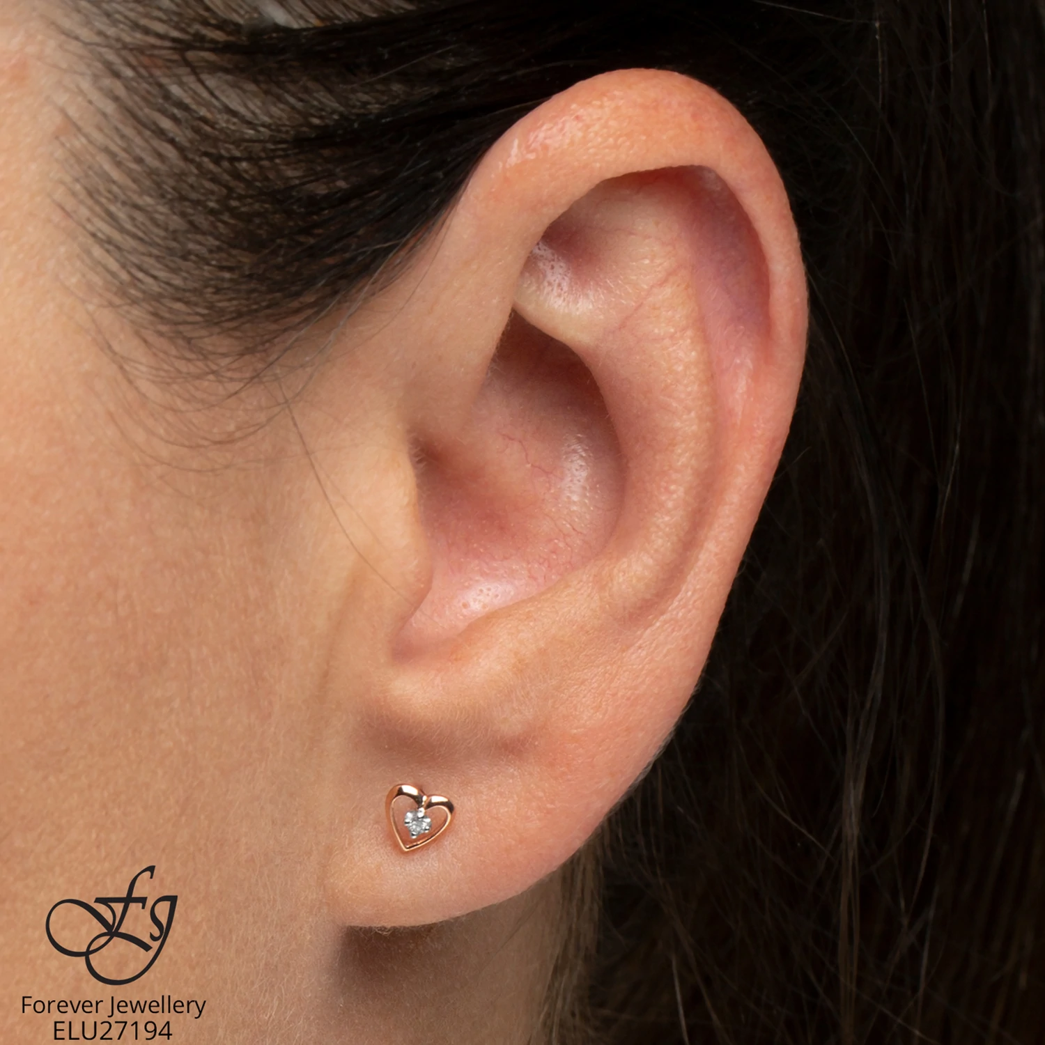 Boucles d’oreilles diamants - E1544 - Forever Jewellery