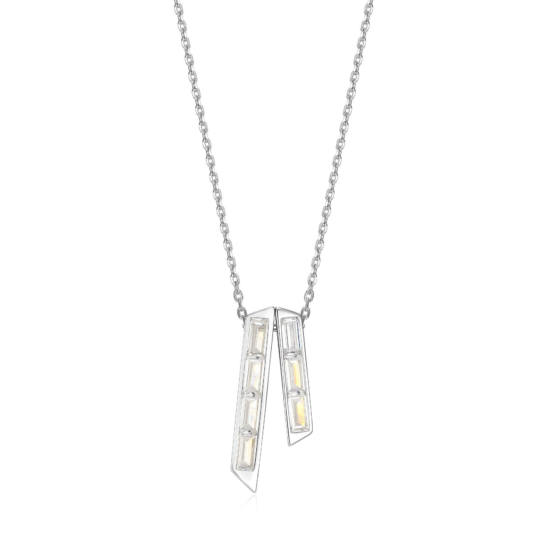 collier argent Elle