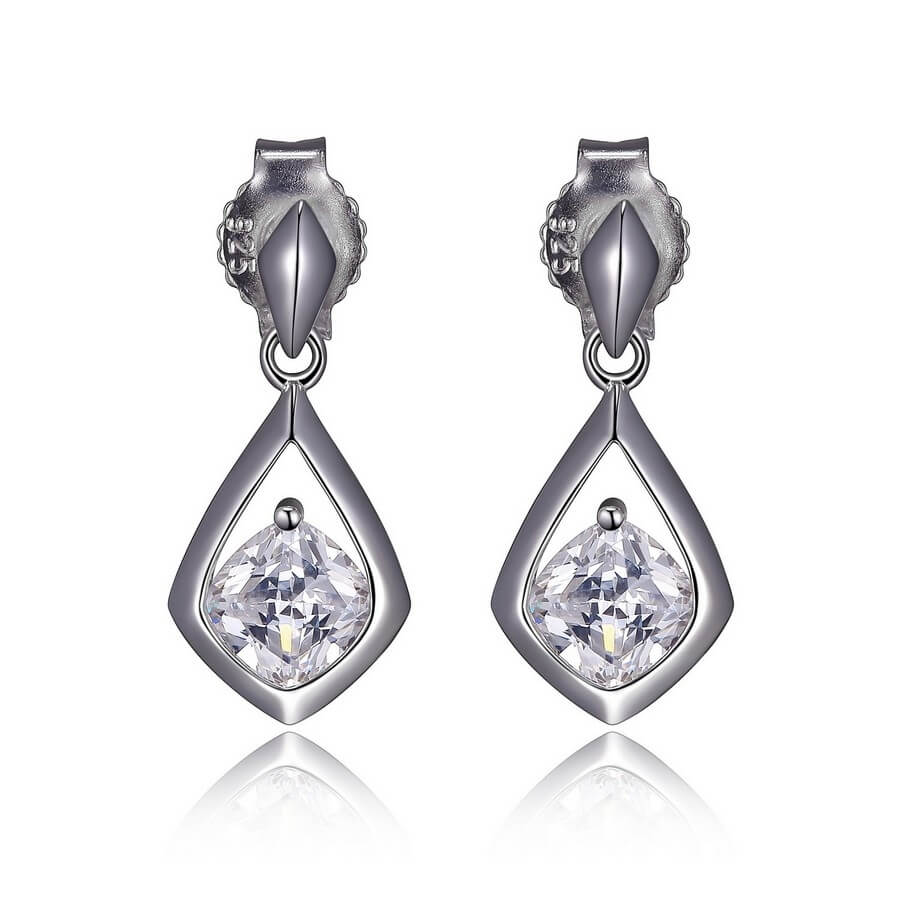 boucles d'oreilles argent Elle