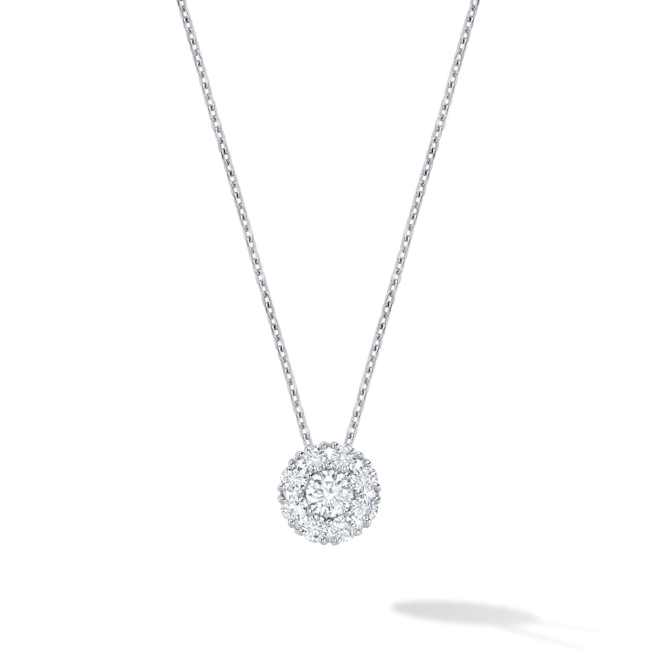 Birks Snowflake MD Pendentif en grappe de diamants, grande - 450008428557 - Birks