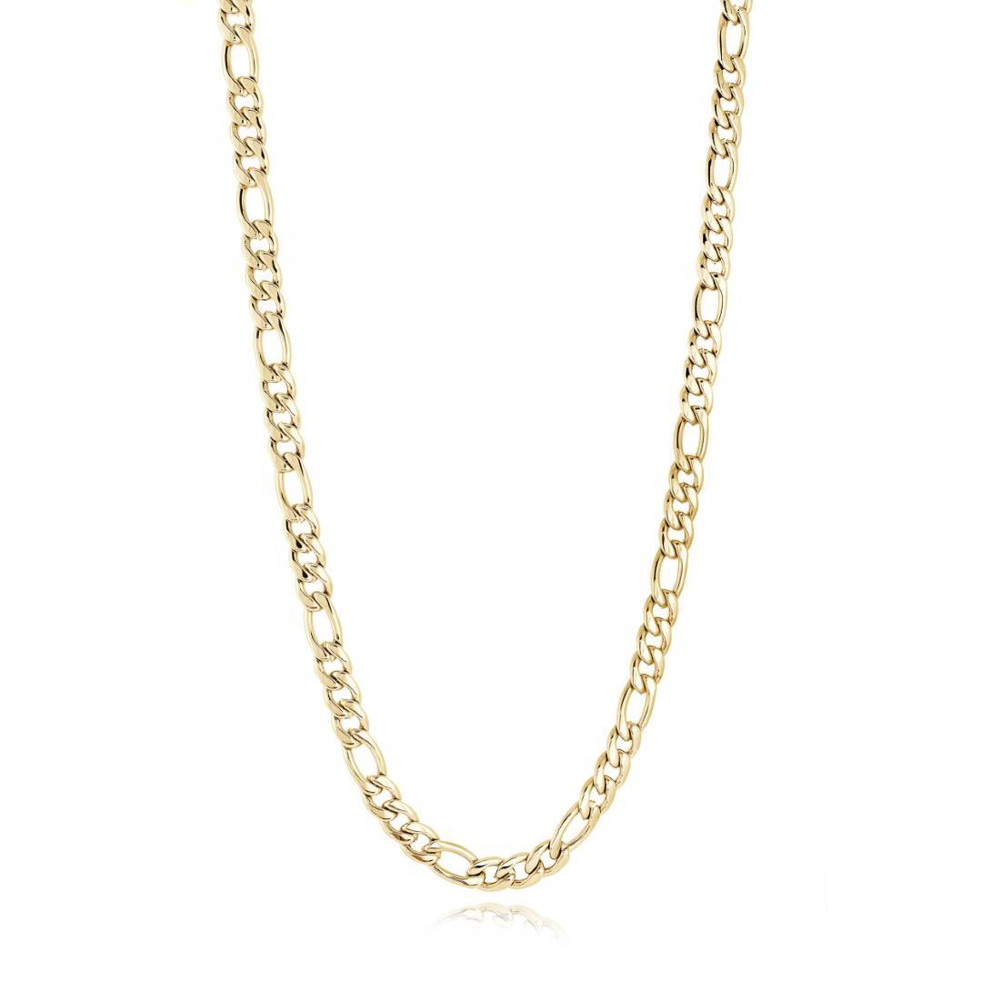 Chaine en stainless plaqué or - SYN31-22 - 