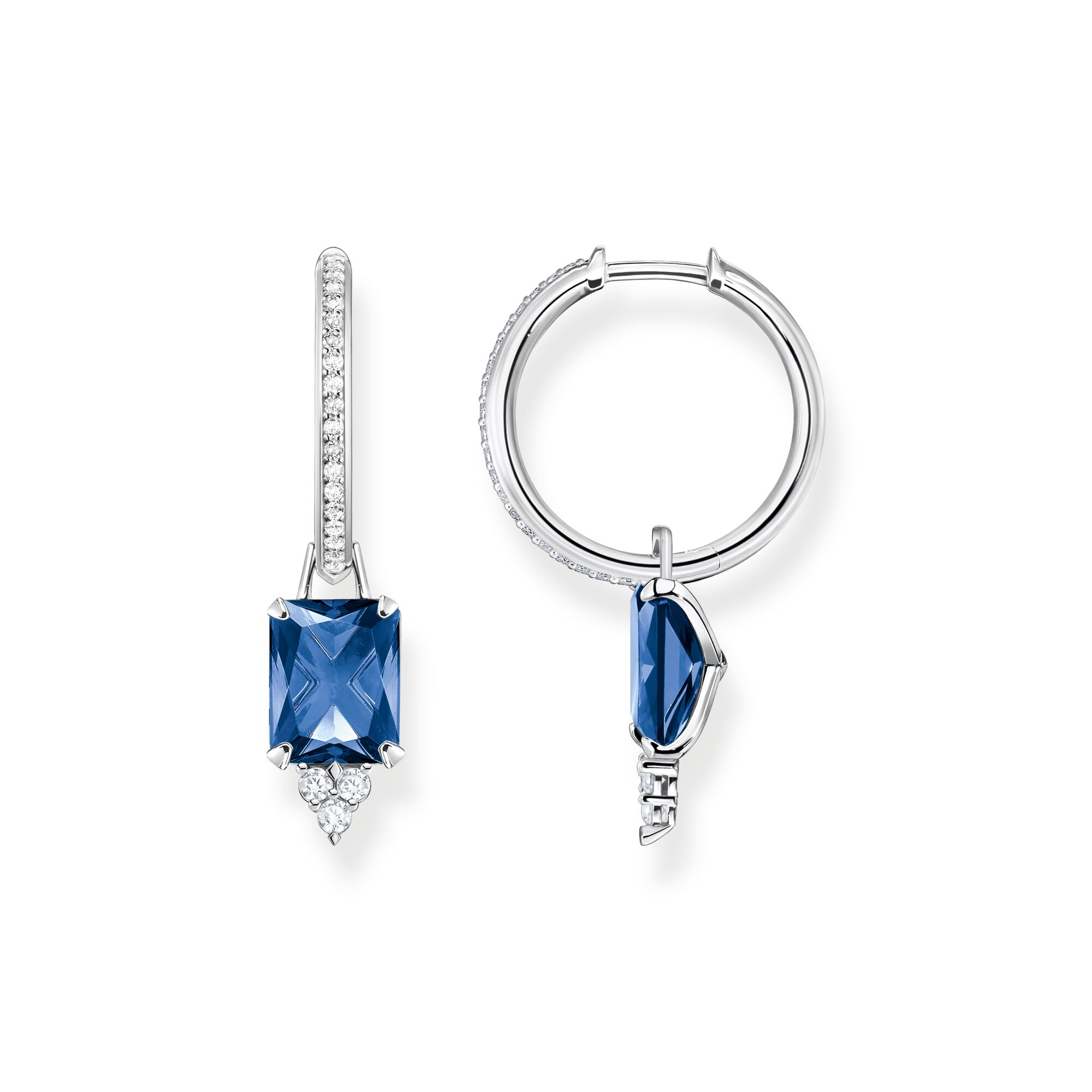 Anneau thomas sabo pierres bleues - E3281 - Thomas Sabo