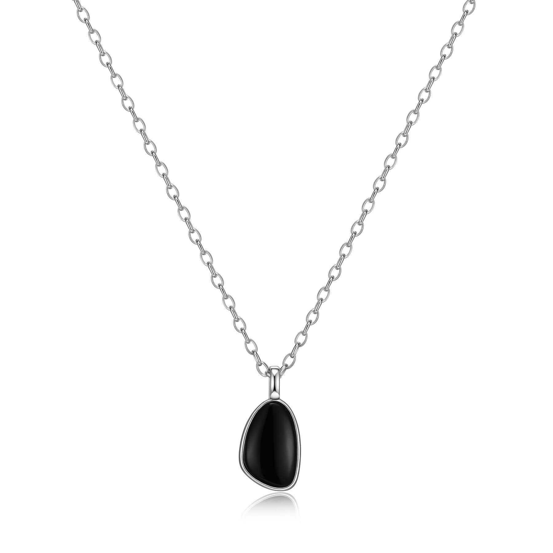 collier argent Elle