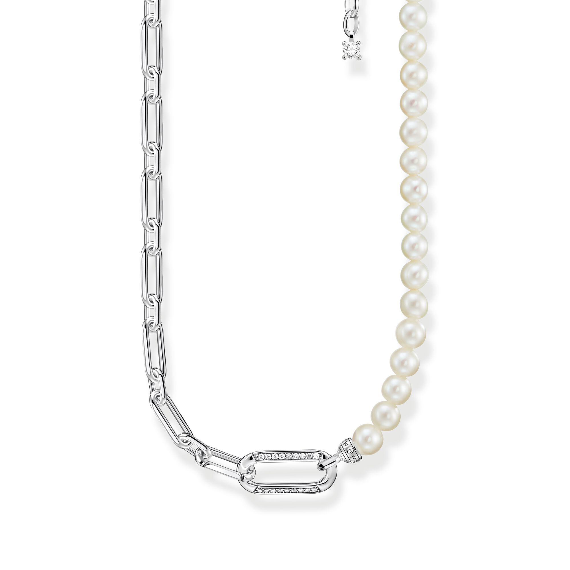 Collier Thomas Sabo argent et perles - N903 - Thomas Sabo