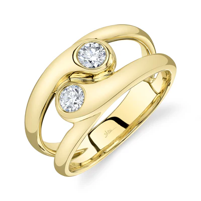 Bague or 14kt avec 0.37cts de diamants - sc55028285v2 - 