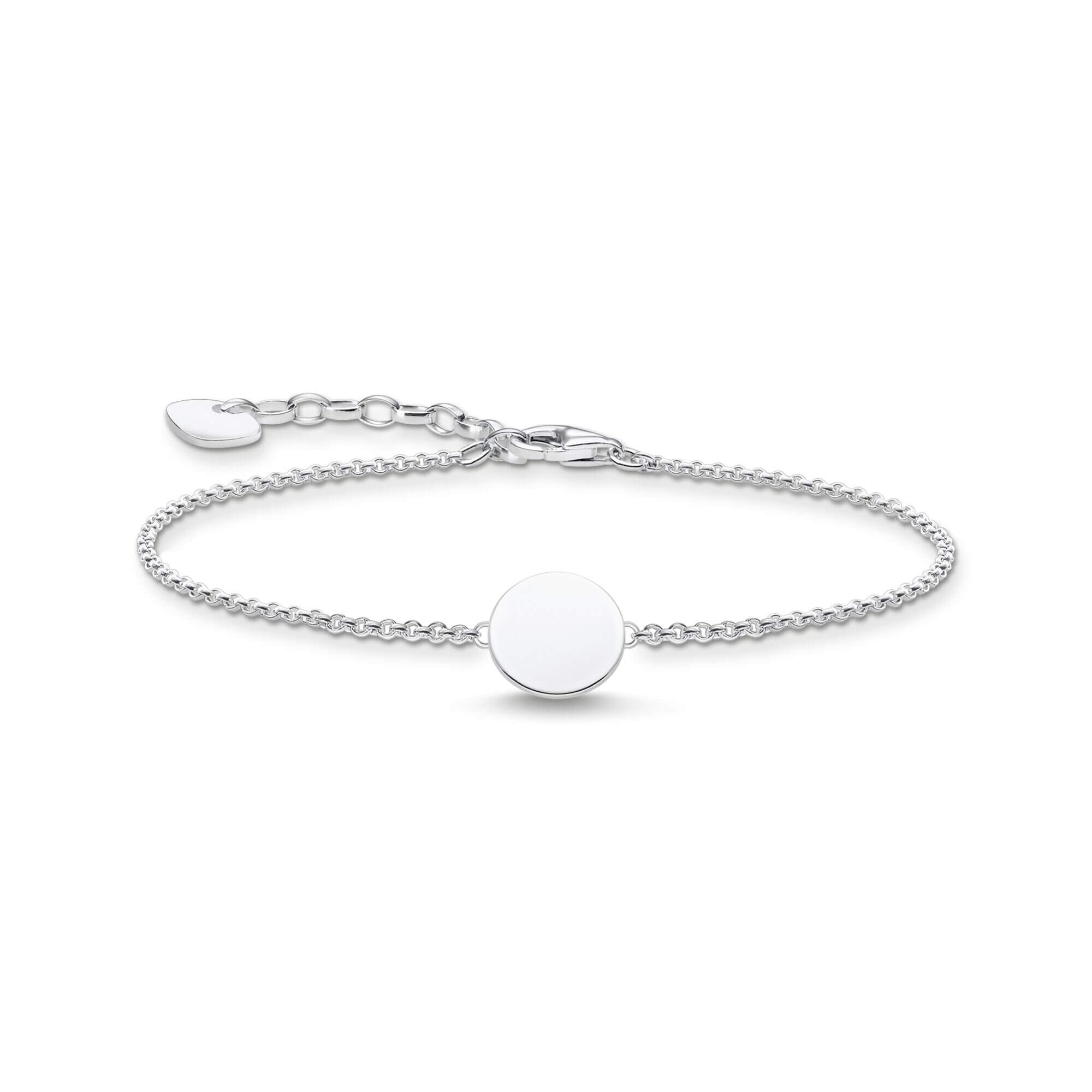 Bracelet Thomas Sabo plaquette ronde - BR764 - Thomas Sabo