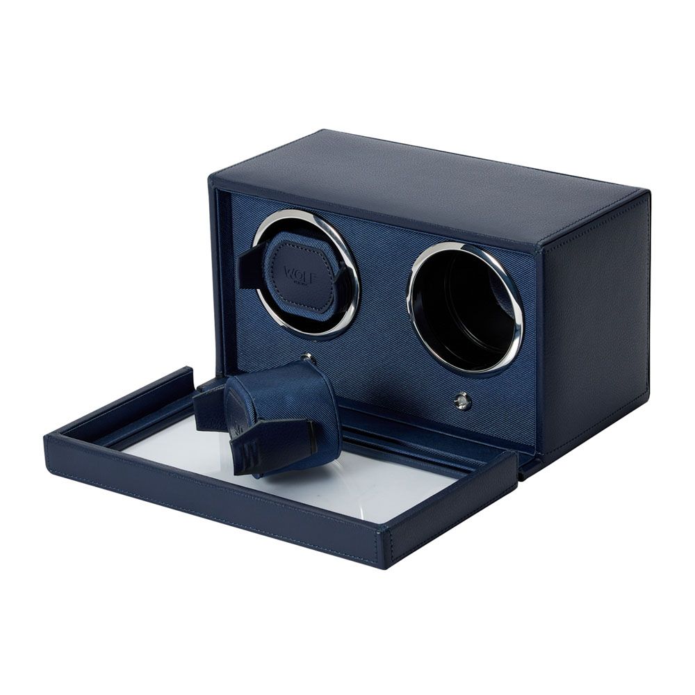 remontoirs double Wolf 1834 bleu - 461217 - 