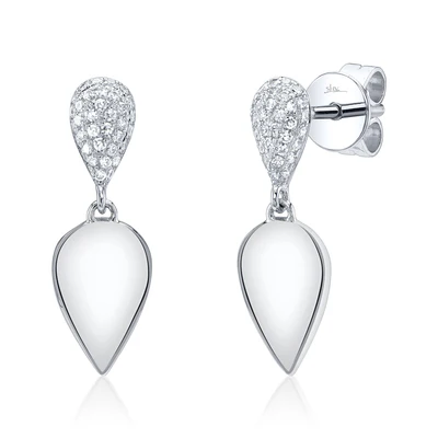 Boucles d'oreilles SHY 14kt avec 0.16ct de diamants - sc55028236 - 
