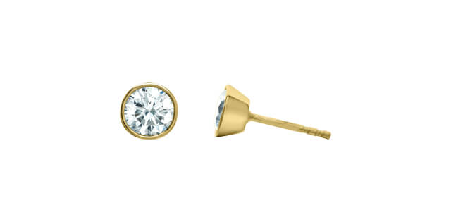boucles d'oreilles dia. lab. 1.00ct VS 10KT - e4691/100-10 - Corona Company
