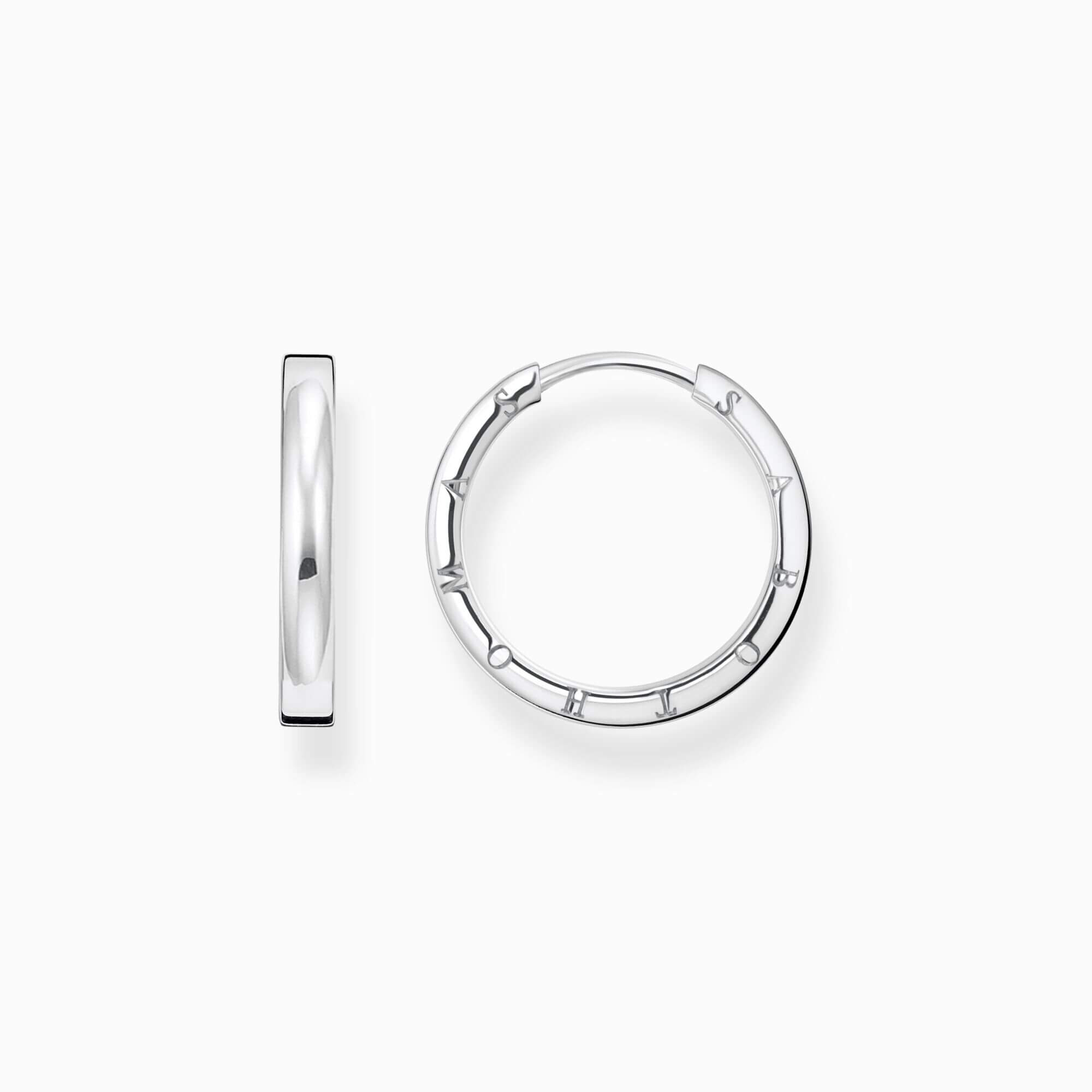 boucle d'oreille thomas sabo petites créoles argent - CR685-001-21 - Thomas Sabo