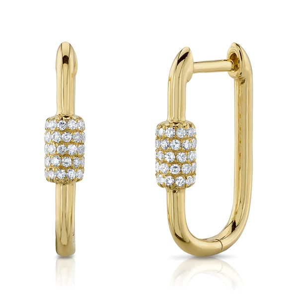 boucles d'oreilles shy creation or jaune 14kt - sc55023191 - 