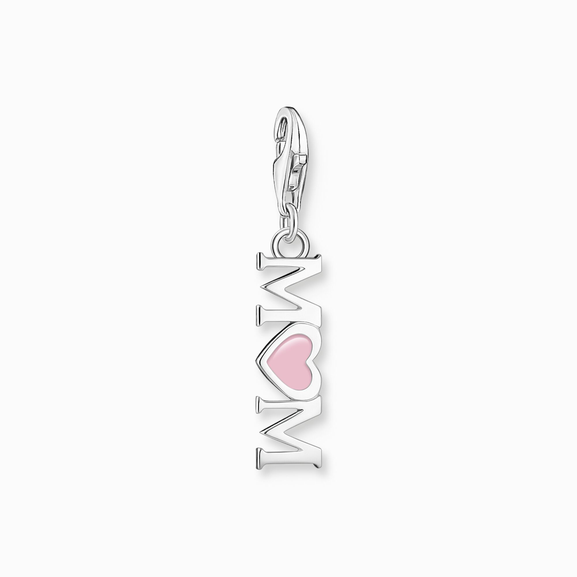 pendentif charm mom avec coeur rose - t2001-007-9 - Thomas Sabo