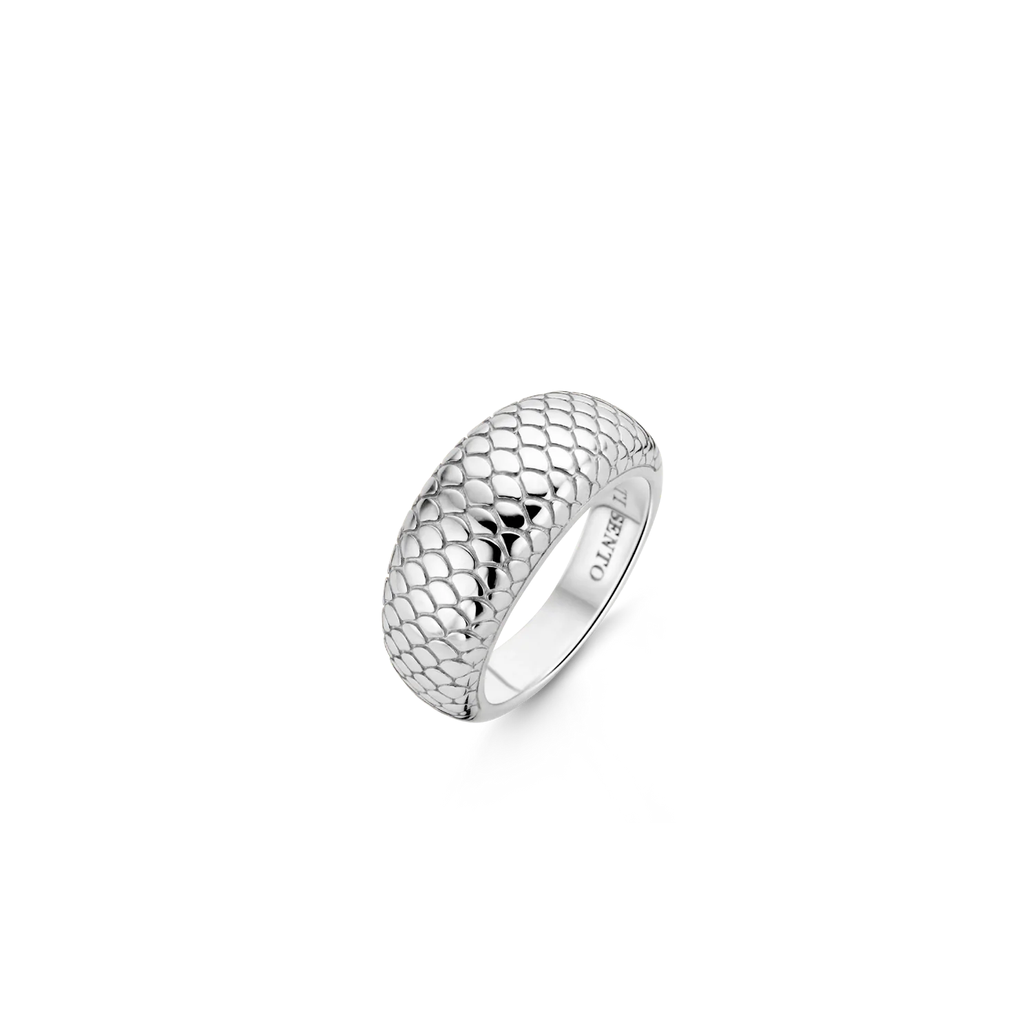 Bague Ti Sento argent fini serpent - R543 - Tisento