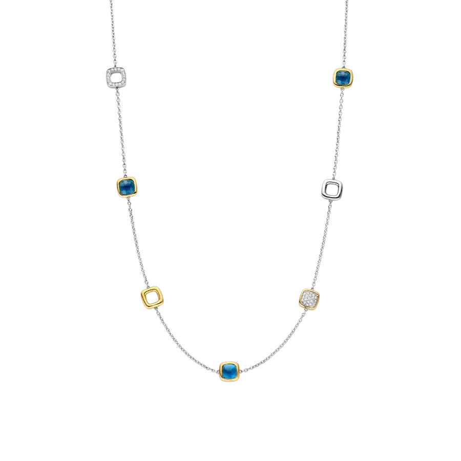Collier TiSento pierres multiples - 34079db/42 - Tisento