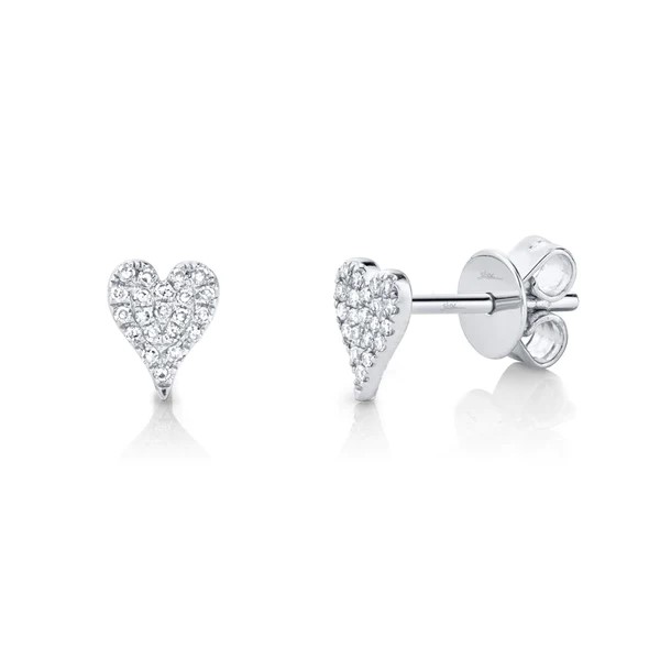 boucles d'oreilles or blanc 14kt - sc55006928 - 