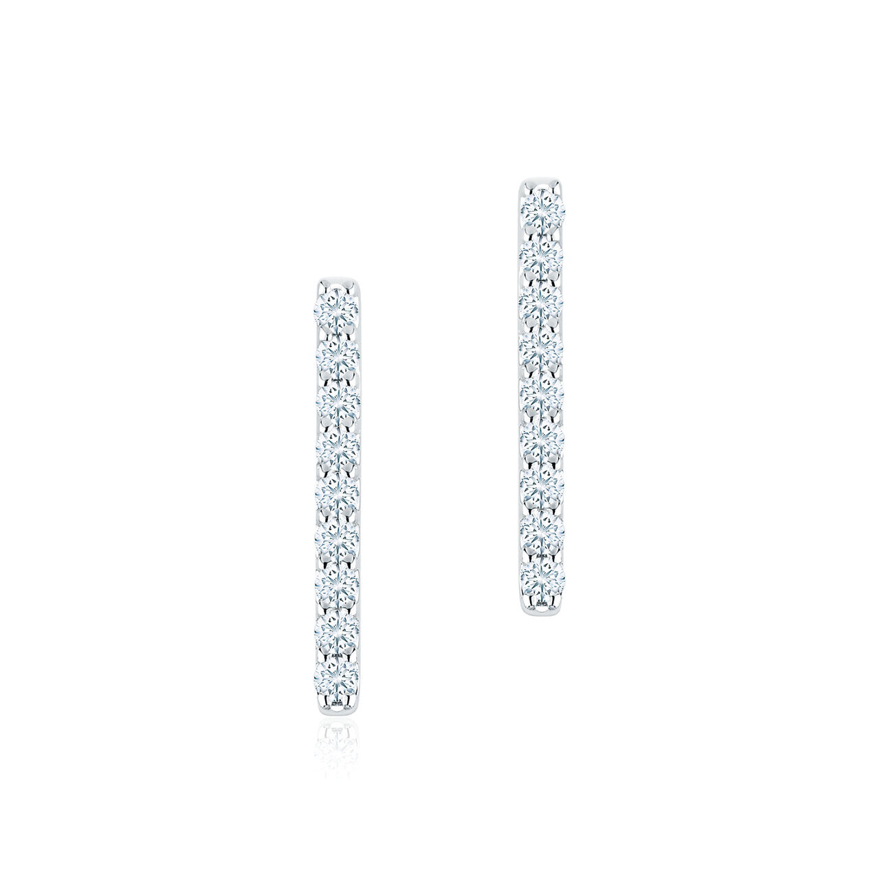 Birks Rosée du Matin MD Boucles d'oreilles à barre en diamant - 450011459104 - Birks