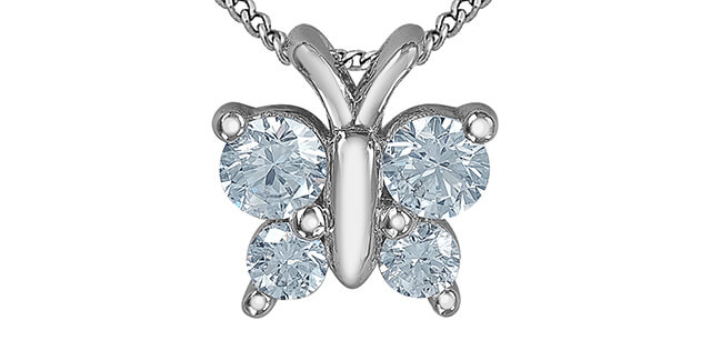 boucles d'oreilles dia. lab. 0.34ct VS 10KT - e4736w/34-10 - Corona Company