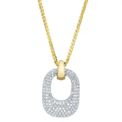 Collier or 14kt et diamants - SC55029122 - 