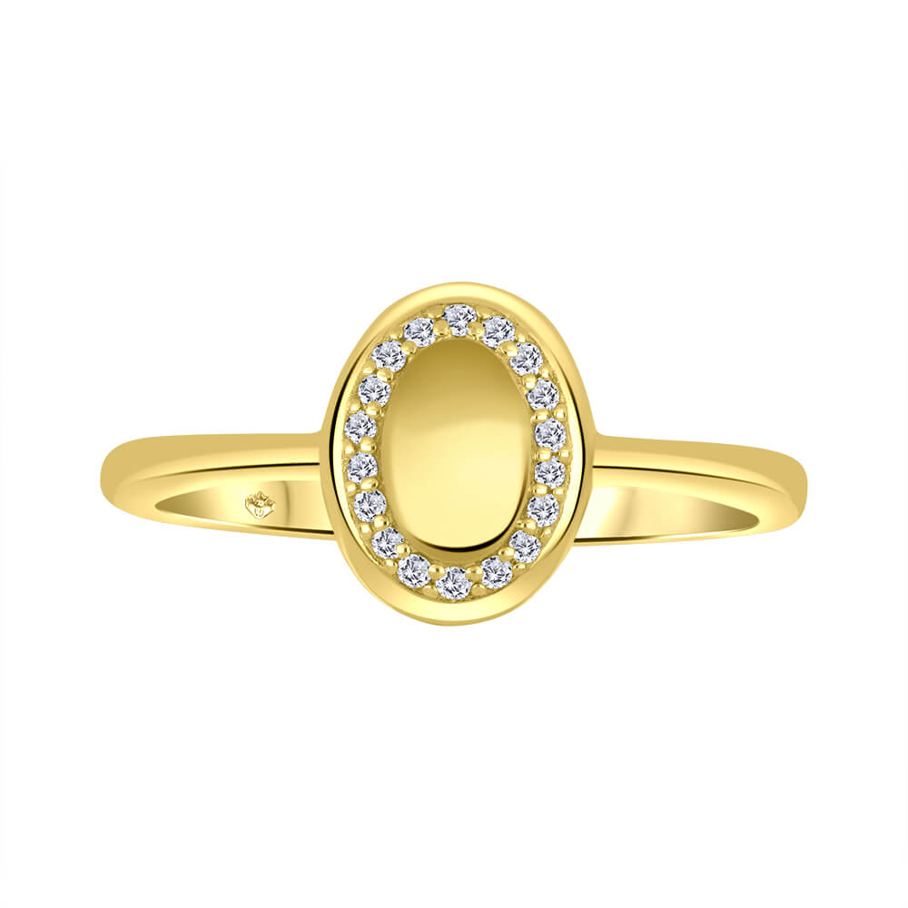 bague or 10kt et dia. lab. - lxj048 - Beverly Hills Jewellers