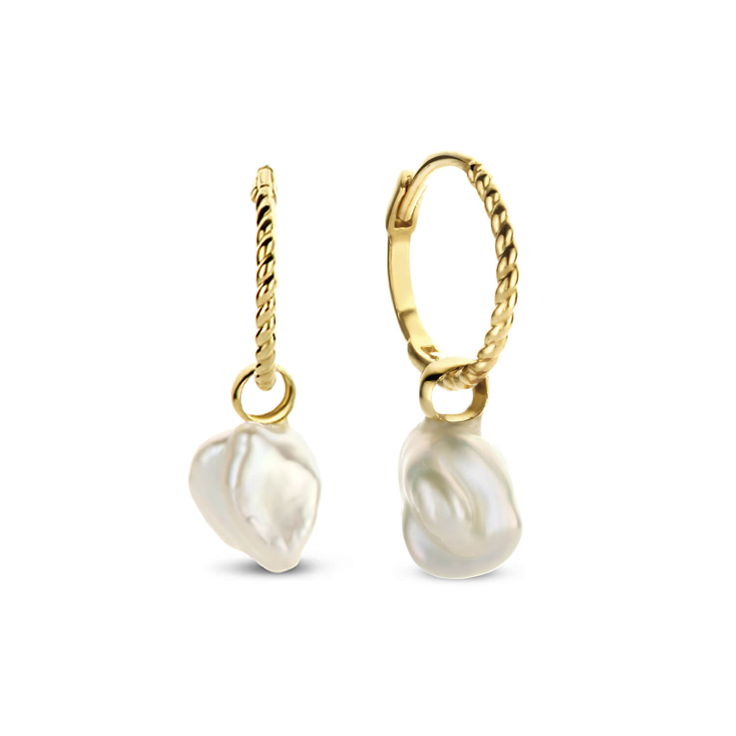 Boucle d'oreille Perles de Marrakech - Or 14 carats - jke21.153 - Jackie 14kt
