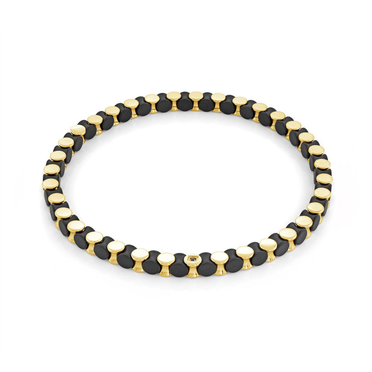 Bracelet en stainless plaqué or - SMB564-8.2 - 