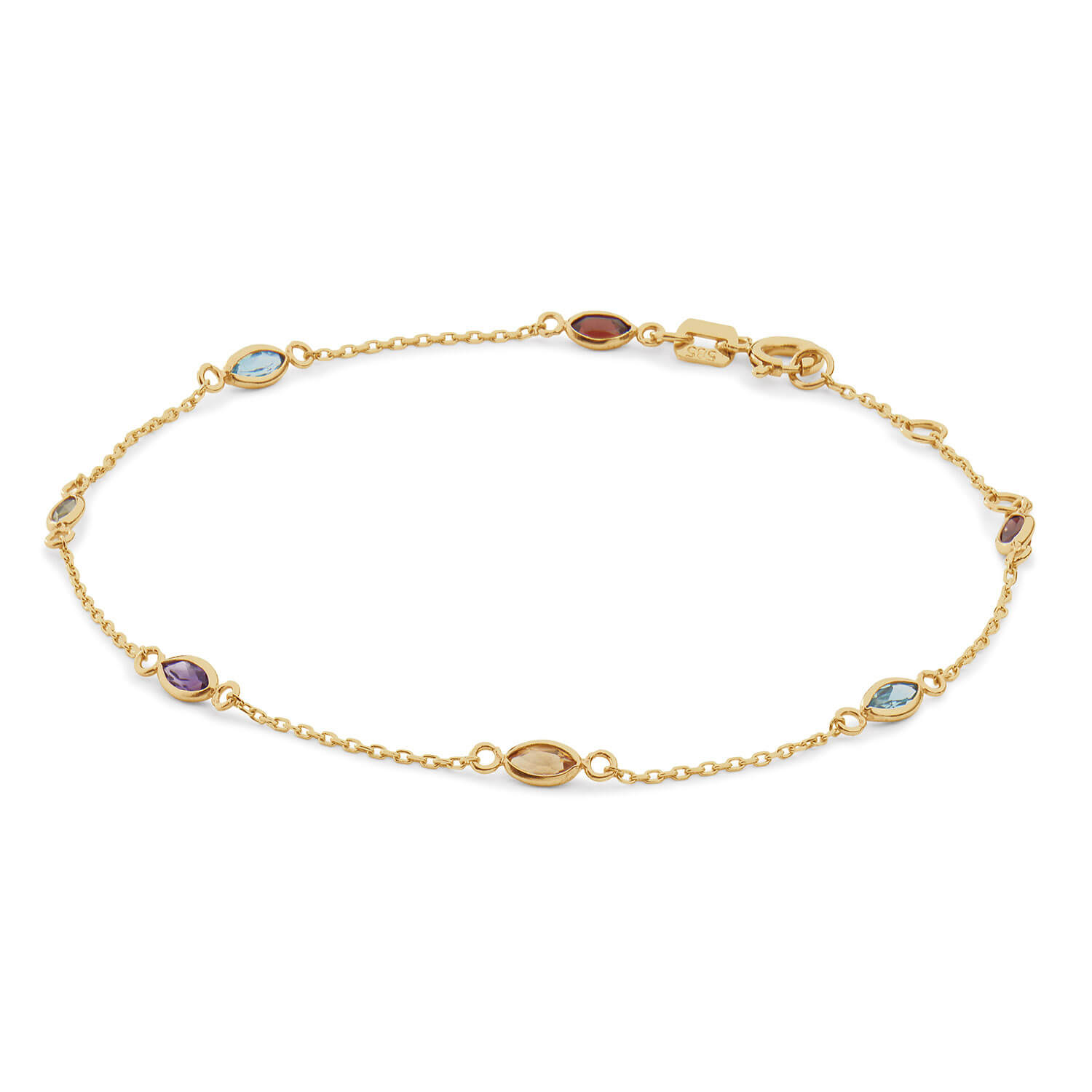 Bracelet jackei 14kt pierres naturelles JKB26.655 - JKB26.655 - Jackie 14kt