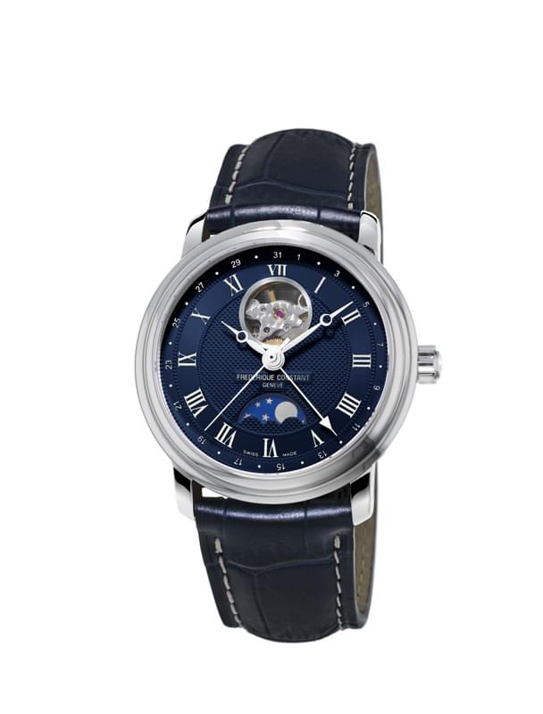 Montre FREDERIQUE CONSTANT classic heart beat moonphase date - fc-335mcnw4p26 - Frederique Constant