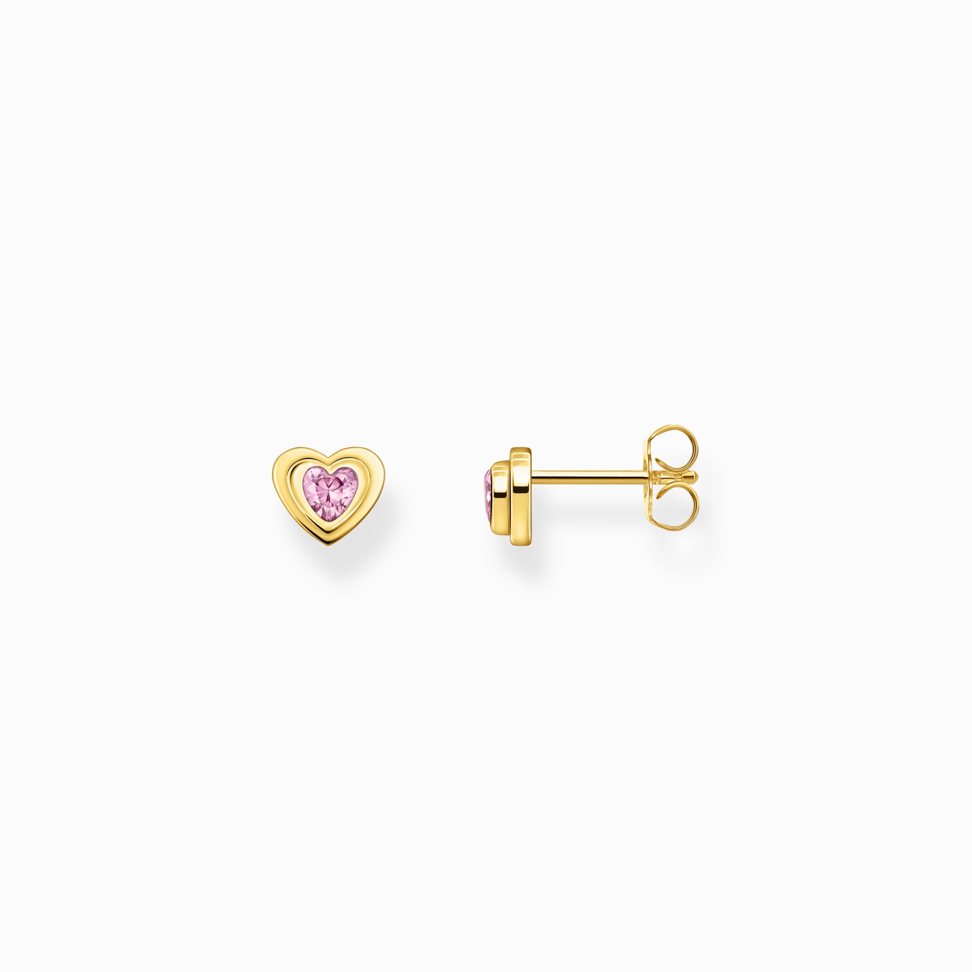 Boucles d'oreilles thomas sabo coeurs rose - h2271-419-9 - Thomas Sabo