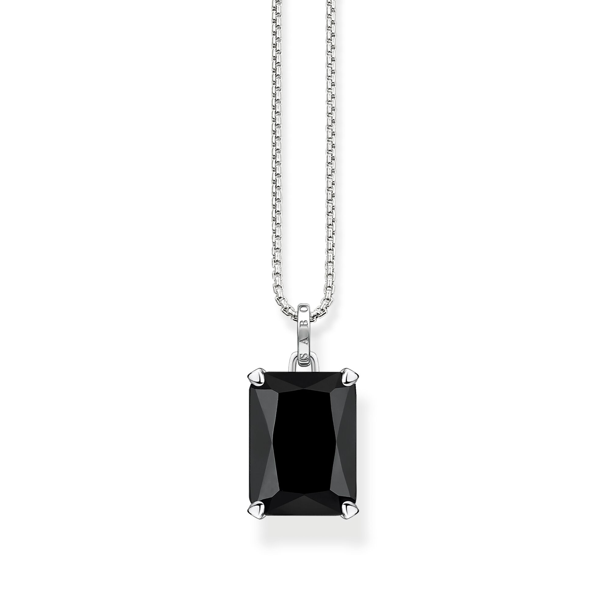 Chaine Thomas Sabo pierre noir - CH1654 - Thomas Sabo