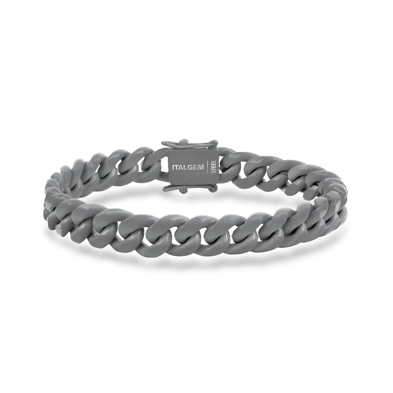 bracelet stainless powdercoat gris - scc8-8.25 - 